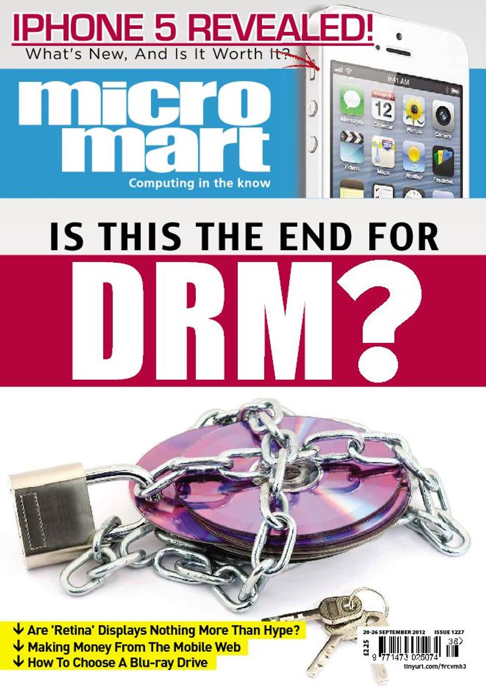 Get digital access to Micro Mart September 20,2012 issue